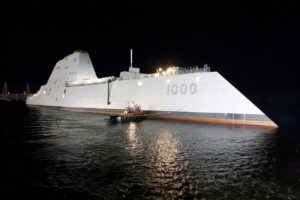 Зумвольт. Інноваційний есмінець ВМС США.