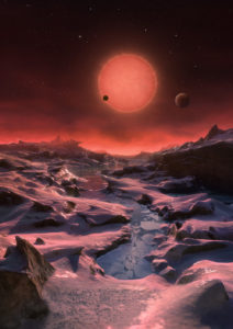 Вчені знайшли перші докази існування води в космічній системі Trappist-1